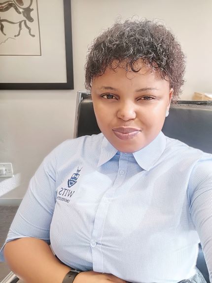 Emmah Mthembu, Office Administrator, Wits Professional Development Hub